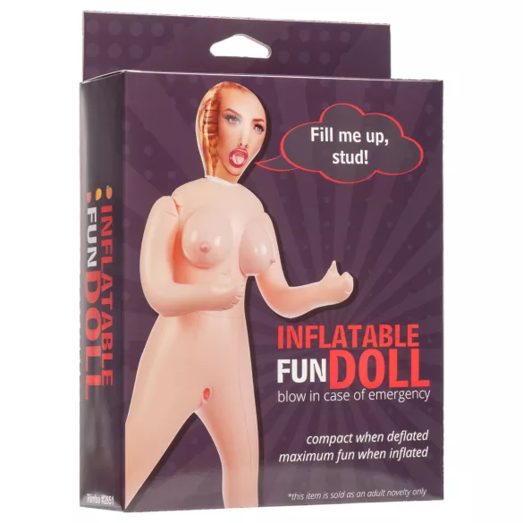 Inflatable Fun - sekso lėlė - pripučiama moteris - lateksas
