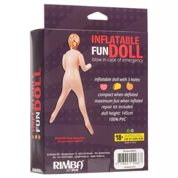 Inflatable Fun - sekso lėlė - pripučiama moteris - lateksas