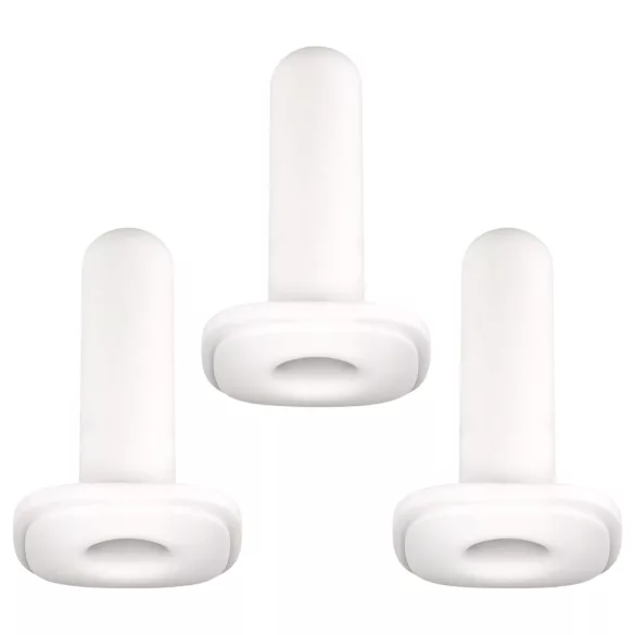 Kiiroo Onyx - vyrų masturbatorius įdėklas - siauras - 3 vnt - balta