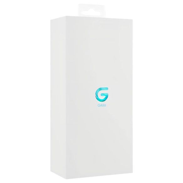 Gildo Glass No. 20 - stiklinis dildo su burbuliukais - skaidrus