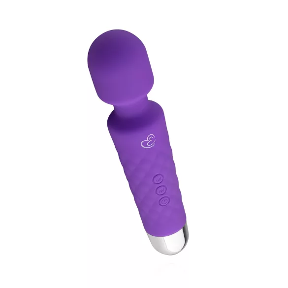 EasyToys - mini wand masažuoklis vibratorius - įkraunamas - violetinis