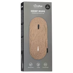   Easytoys kanapių virvė - kanapinė bondage virvė (10 m, natūrali)