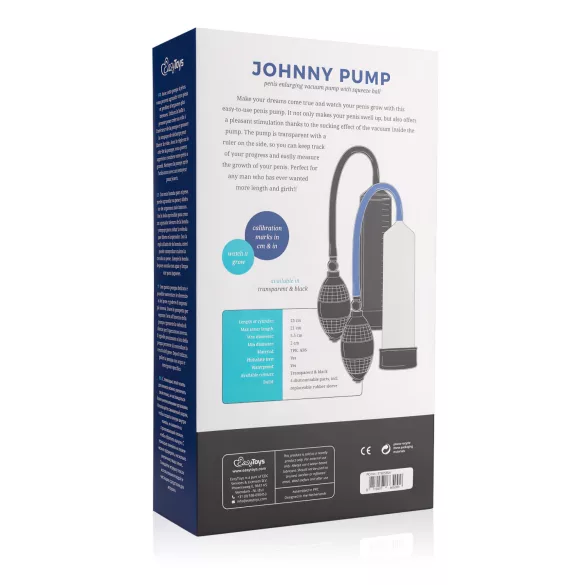 Easytoys - penio pompa - juoda