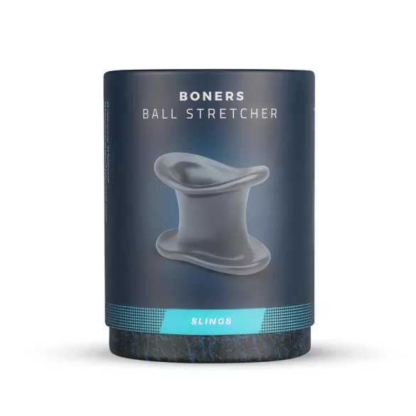 Boners - penio žiedas ir tempiklis - pilkas