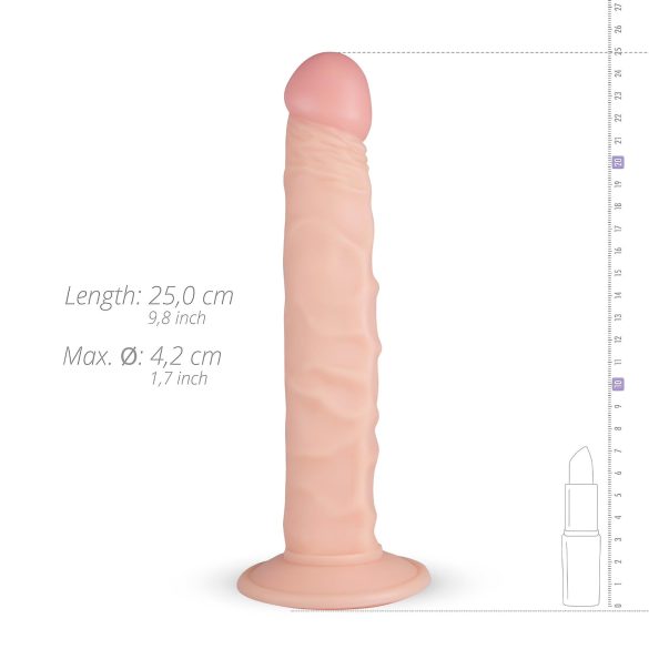 Real Fantasy Scott - realistiškas dildo - 25cm - kūno spalvos