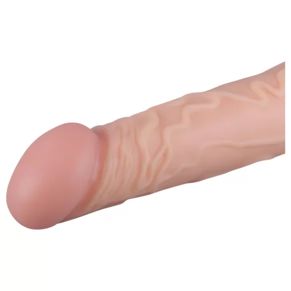 Real Fantasy Shawn - realistiškas didelis dildo - 35 cm - kūno spalvos