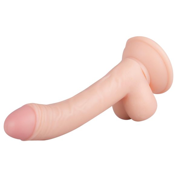 Real Fantasy Vince - dildo su sėklidėmis - 19,5 cm - kūno spalvos
