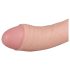 Real Fantasy Vince - dildo su sėklidėmis - 19,5 cm - kūno spalvos