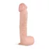 Real Fantasy Lexon - realistiškas dildas su sėklidėmis - 33cm natūralios spalvos