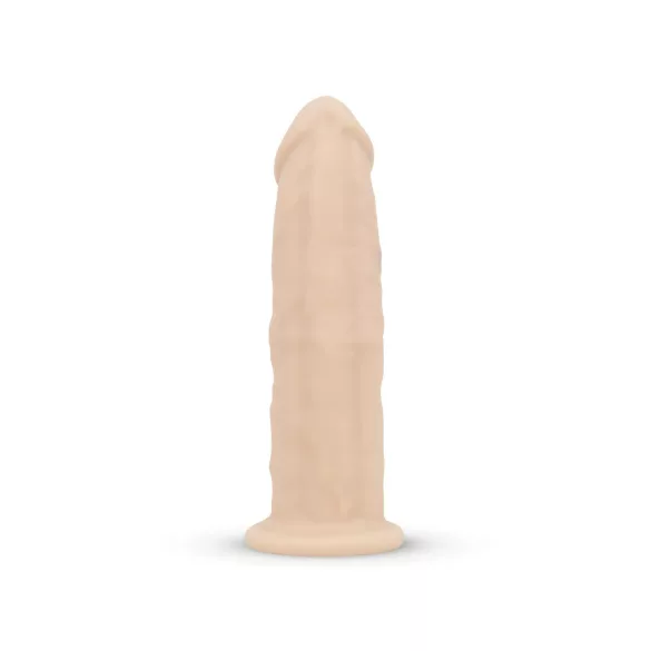 Real Fantasy Winston - vibratorius su siurbtuku - 19 cm - kūno spalvos