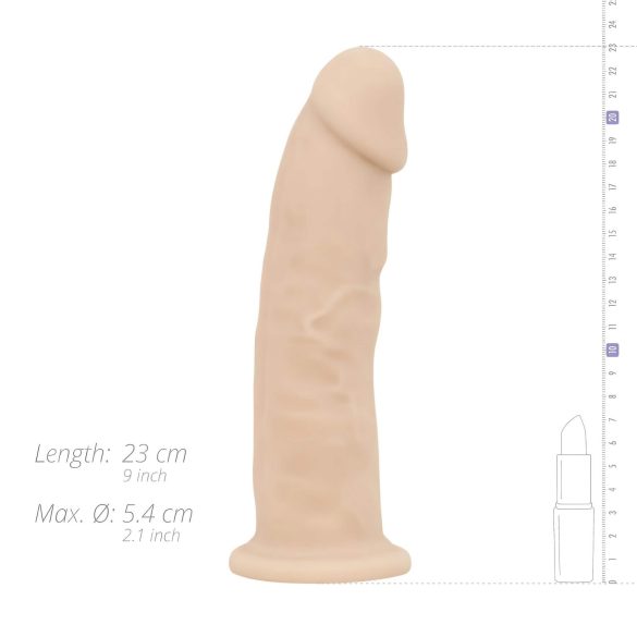 Real Fantasy Xavier - realistiškas dildo - 23 cm - kūno spalvos
