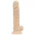 Real Fantasy Percy - realistiškas dildo - 18 cm - kūno spalvos
