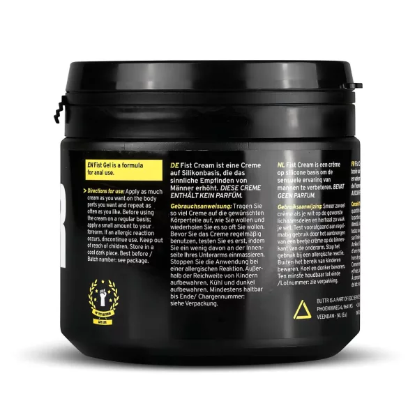BUTTR - fisting kremas - ilgalaikis slydimas - 500 ml
