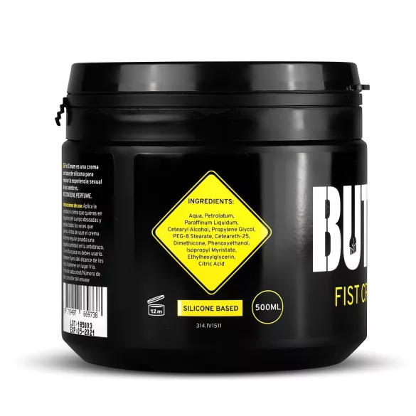 BUTTR - fisting kremas - ilgalaikis slydimas - 500 ml