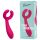 Easytoys pora - įkraunamas, vandeniui atsparus poros vibratorius (rožinis)
