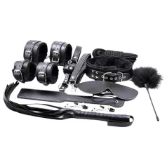 Blaze Ultimate - bondage rinkinys - 10 dalių - juodas