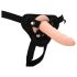 RealStuff prisegamas siauras dildo (natūralios spalvos)