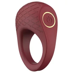 Dreamtoys Ivy - vibruojantis penio žiedas - bordo