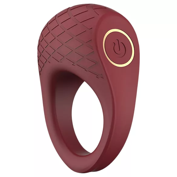 Dreamtoys Ivy - vibruojantis penio žiedas - bordo