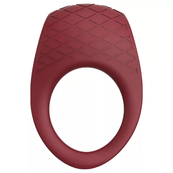 Dreamtoys Ivy - vibruojantis penio žiedas - bordo