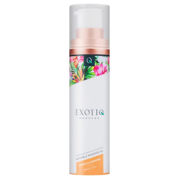 Exotiq - kvapnus masažo aliejus - vanilė ir karamelė (100ml)