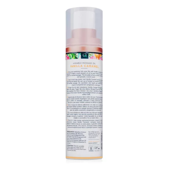 Exotiq - masažo aliejus - vanilė ir karamelė - 100 ml