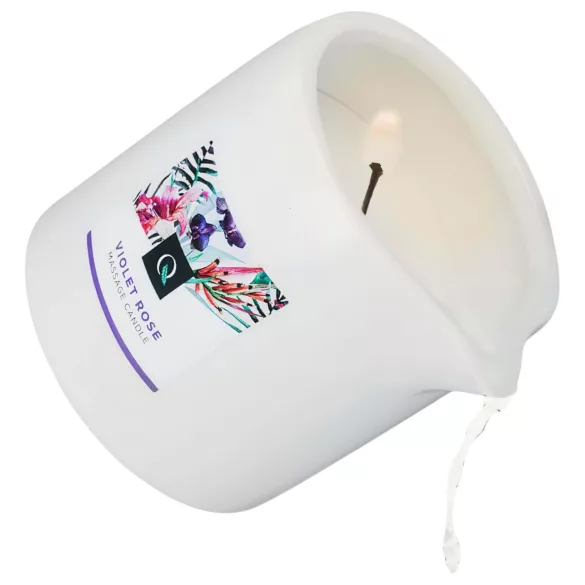 Exotiq - masažinė žvakė - rožių kvapas - 200g
