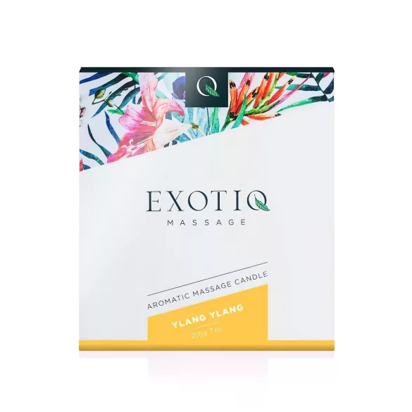 Exotiq - masažinė žvakė - ylang ylang kvapas - 200g
