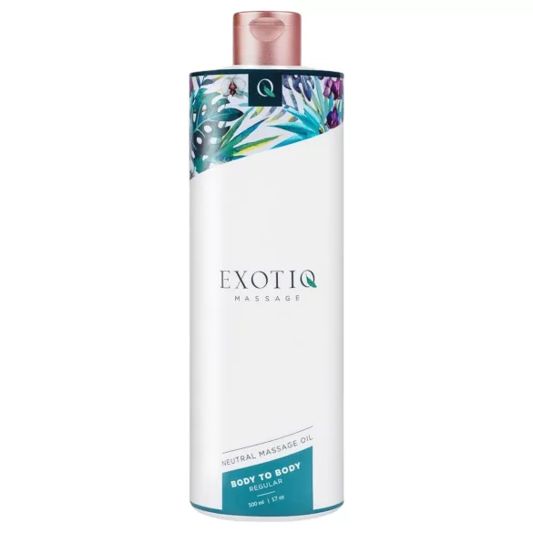 Exotiq Body To Body - masažo aliejus ilgalaikis - 500 ml