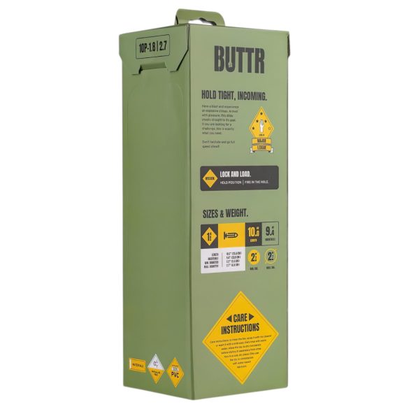 BUTTR - didlas su siurbtuku - didelis - juodas