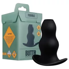 BUTTR Foxhole - tuščiavidurė analinė dilatorius - juodas