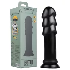 BUTTR Madbull Muzzl - dildo su siurbtuku - juodas