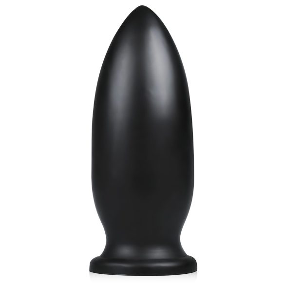 BUTTR Geltonas šuo - lipnus dildo (juodas)