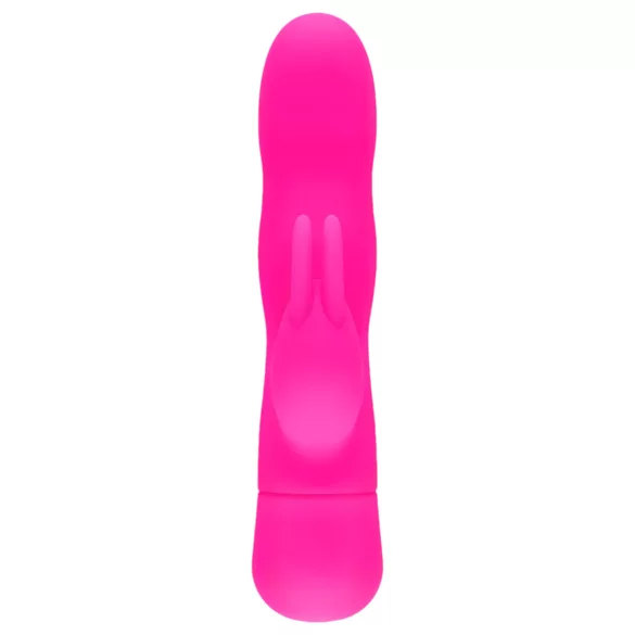 Easytoys Mad Rabbit - vibratorius su kiškio auselėmis klitoriui - rožinis