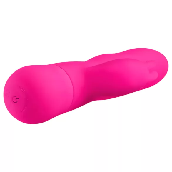 Easytoys Mad Rabbit - vibratorius su kiškio auselėmis klitoriui - rožinis