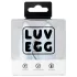 LUV EGG - nešiojamas, akumuliatoriumi maitinamas, radijo bangomis valdomas vibracinis kiaušinėlis (mėlynas)