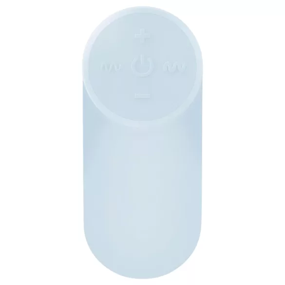 LUV EGG - nešiojamas, akumuliatoriumi maitinamas, radijo bangomis valdomas vibracinis kiaušinėlis (mėlynas)