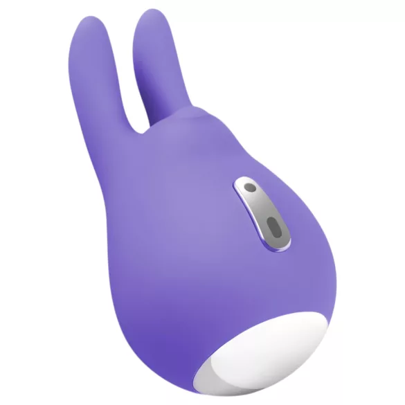 Good Vibes Tedy - įkraunamas, kiškučio formos klitorio vibratorius (violetinis)