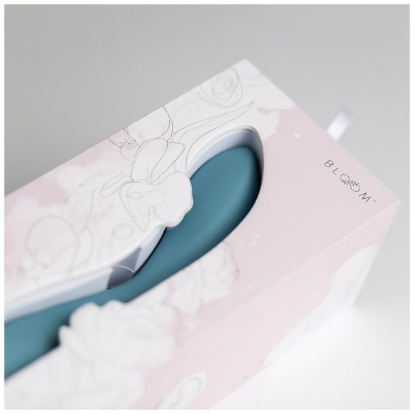 Bloom Rose - G taško vibratorius - silikoninis, įkraunamas - turkio spalvos