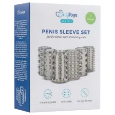Easytoys - penio movos rinkinys - pilkos - 6 vnt.