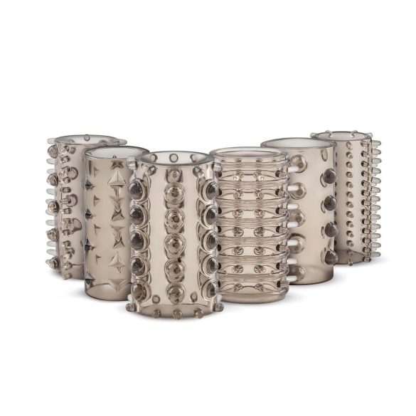 Easytoys - penio movos rinkinys - pilkos - 6 vnt.