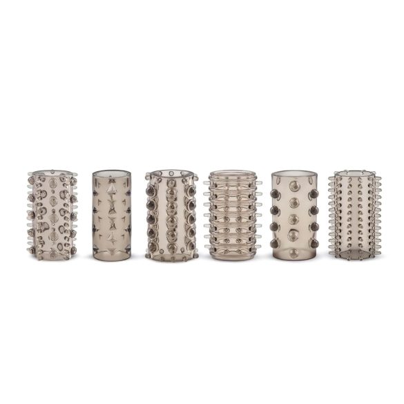 Easytoys - penio movos rinkinys - pilkos - 6 vnt.