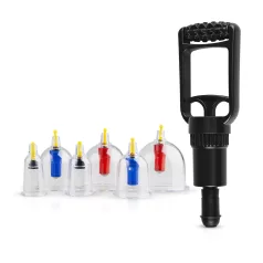 Easytoys - vakuuminiai masažuokliai - 6 dalių rinkinys