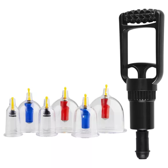 Easytoys - vakuuminiai masažuokliai - 6 dalių rinkinys