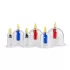 Easytoys - vakuuminiai masažuokliai - 6 dalių rinkinys