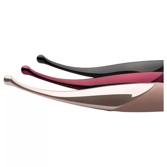 Senzi - klitorio vibratorius - įkraunamas, atsparus vandeniui - juodas