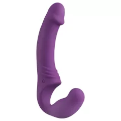   Easytoys - įkraunamas prisegamas vibratorius be dirželio - violetinis