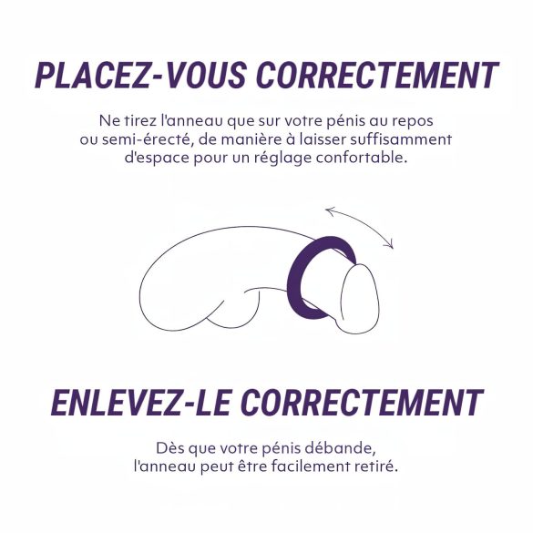 Boners - vibruojantis penio žiedas - įkraunamas, atsparus vandeniui - pilkas