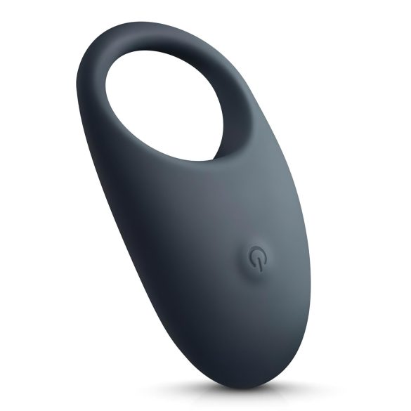 Boners - vibruojantis penio žiedas - įkraunamas, atsparus vandeniui - pilkas