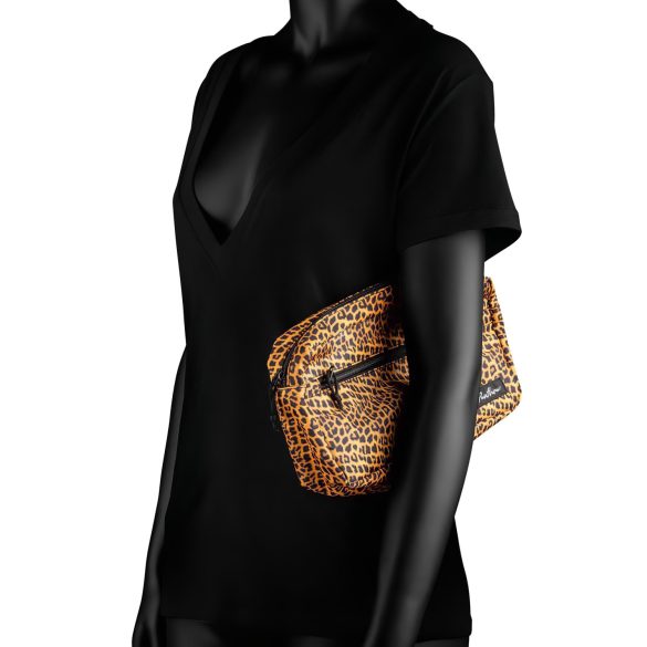 Panthra Shaka Wand - masažuoklis vibratorius - įkraunamas - leopardo juodas